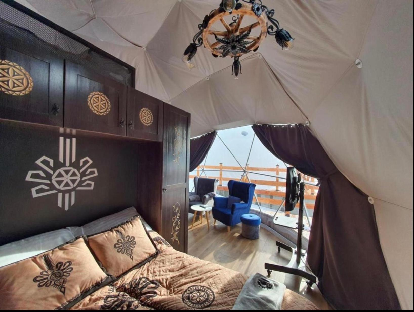 Glamping Pasieka Namiot Glamp Bukowina Tatrzanska - Domki W Gorach Groń Exterior foto